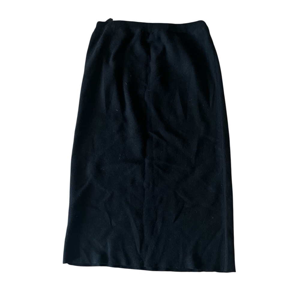 Outlander Lambswool Elegant Black Women's Skirt